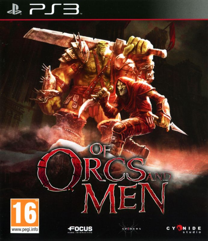 Of Orcs and Men box art for Playstation 3